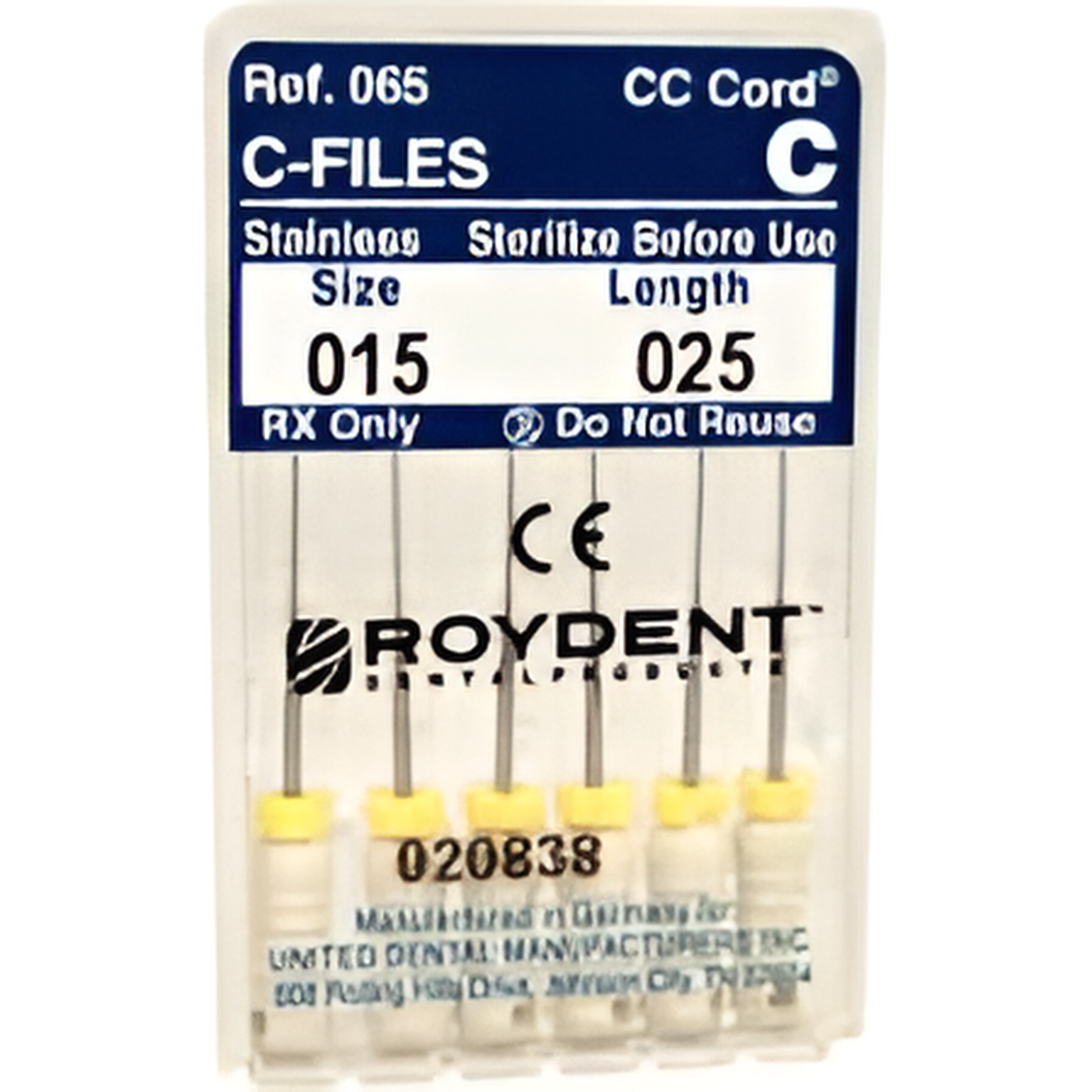 Roydent C-files 25mm #15