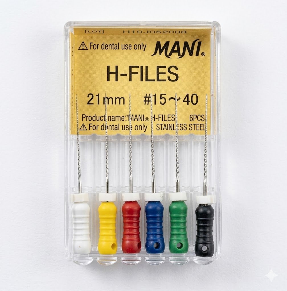 Mani H Files 21mm #15~40