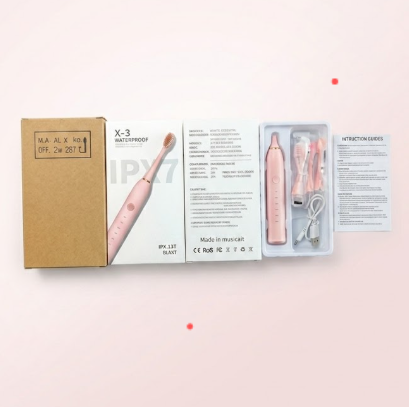 BEKFAH X-3 Pro Sonic Electric Toothbrush – Midnight Edition